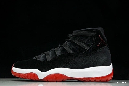 DB5457-061 Jordan  “Bred Velvet” 11 Air 1103